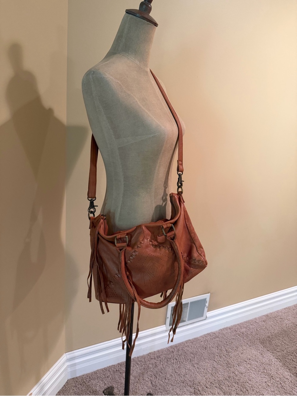 Day & Mood Leather Crossbody Bag NWOT